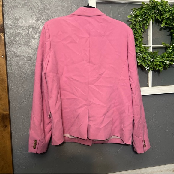 J. Crew Pink Women's Blazer women’s 16 - Picture 6 of 8